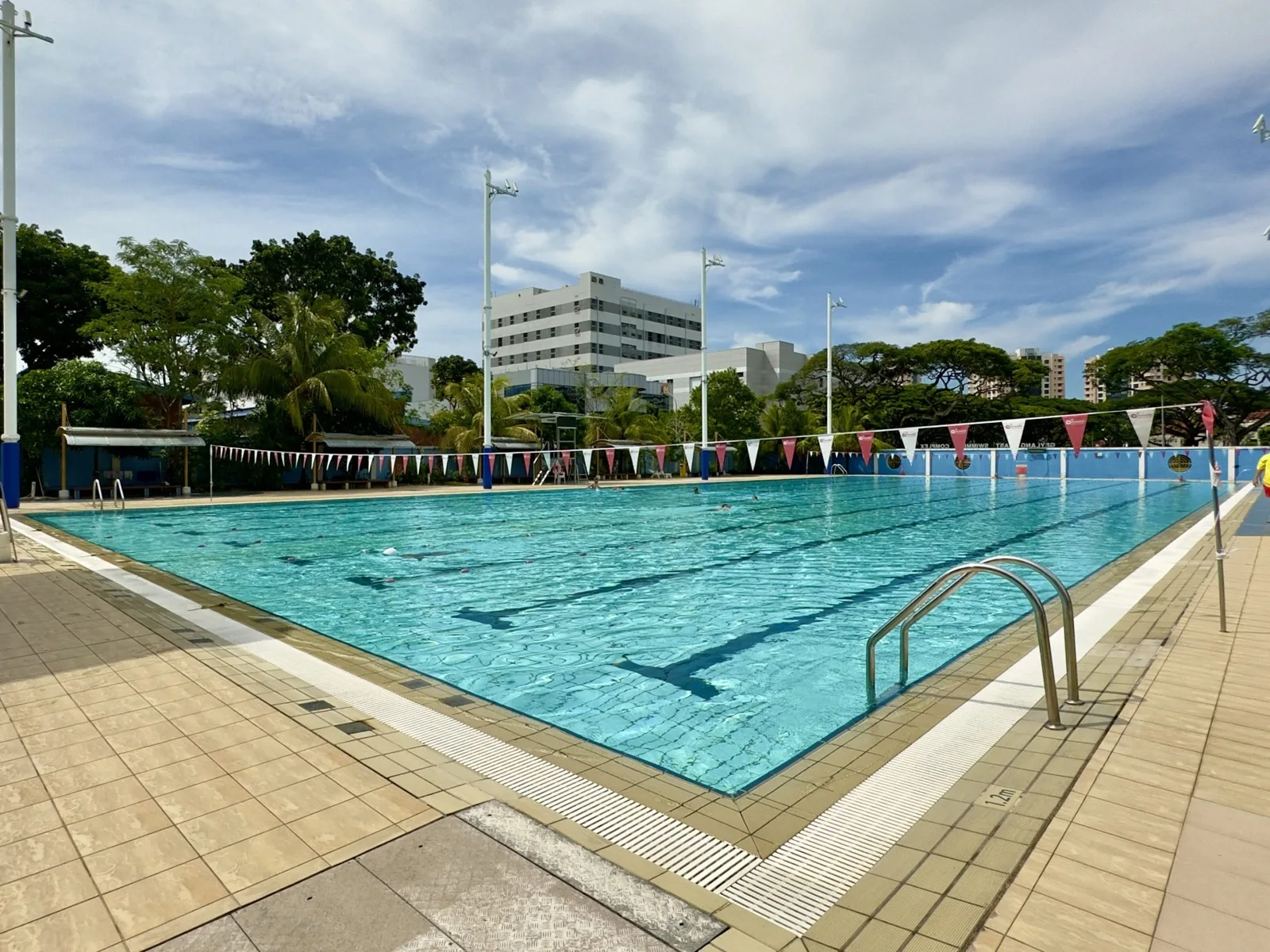 50-metre outdoor competition pool at Geylang East Swimming Complex